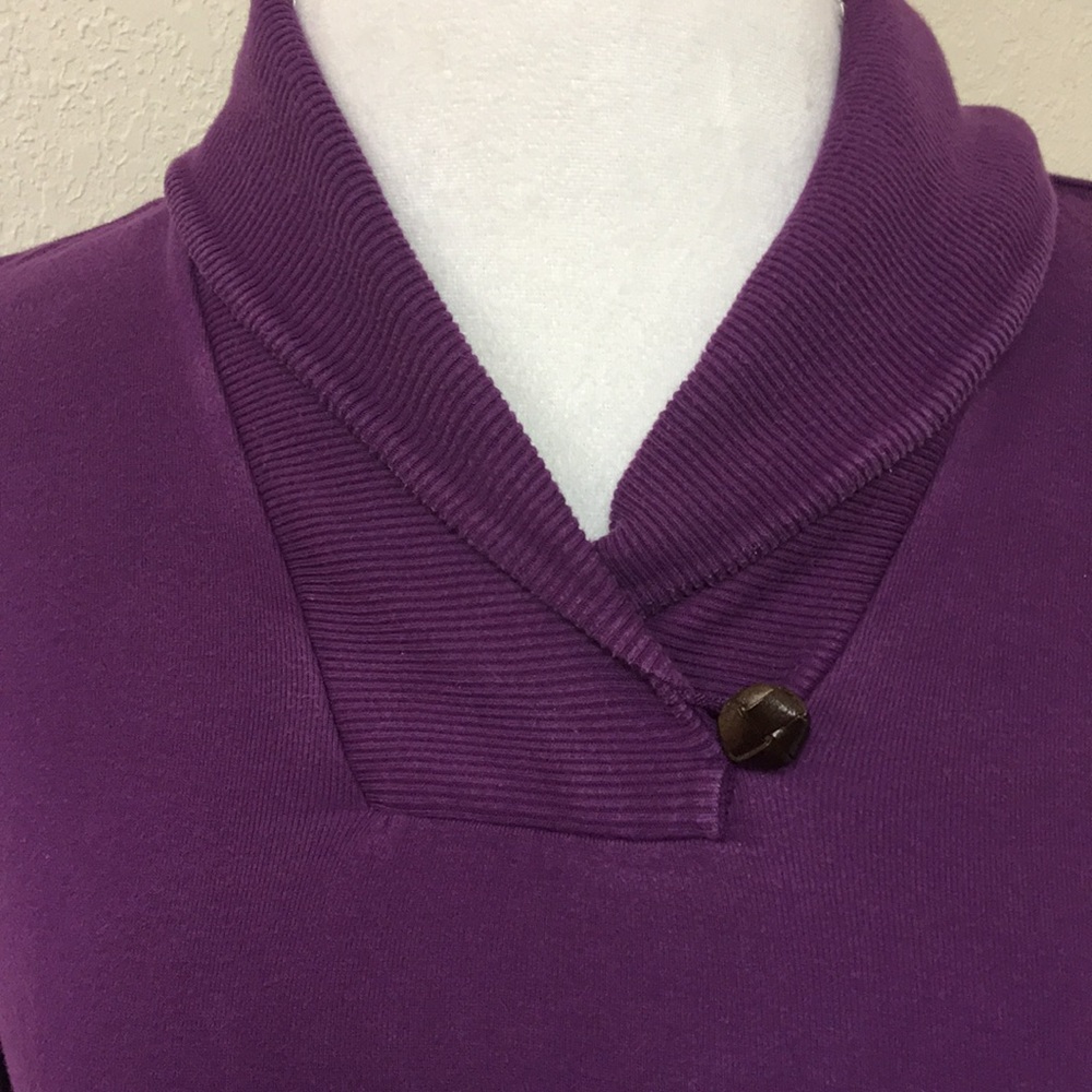 Ralph Lauren Long Sleeve Purple Top